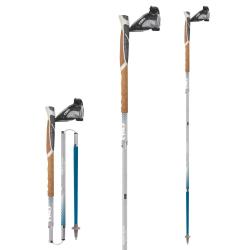B&acirc;tons de Trail TSL "Trail Alu 4 Cork Cross" (Fabriqu&eacute; en France) 125 cm