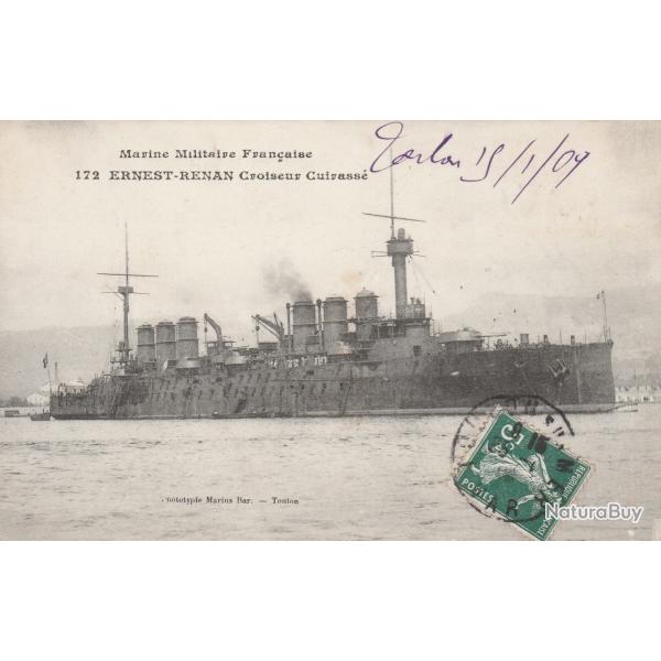 CPA -Marine Militaire Fran�aise - Ernest Renan croiseur cuirass� - N�338