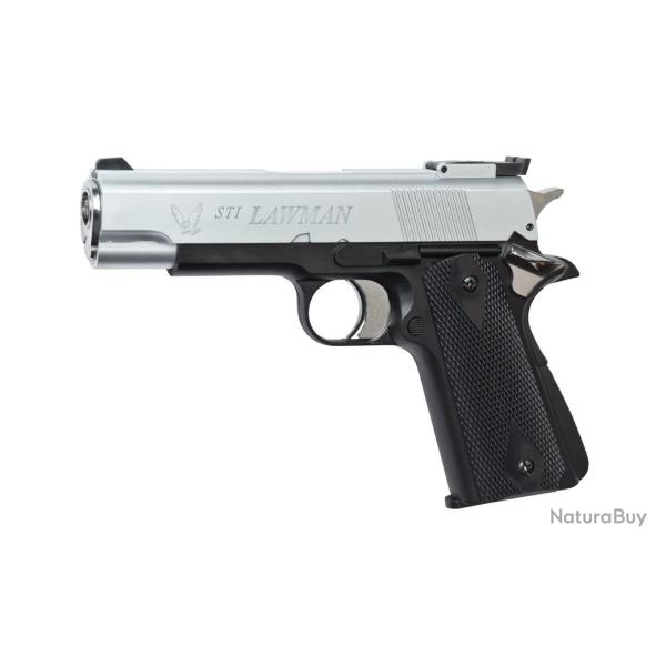 M1911 STI Lawman Gaz (ASG) Silver