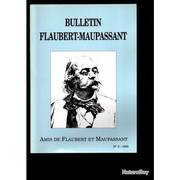cahiers flaubert maupassant 3 de 1995