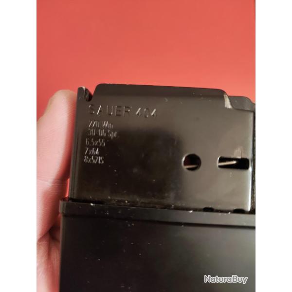 Chargeur Sauer 404 5 coups