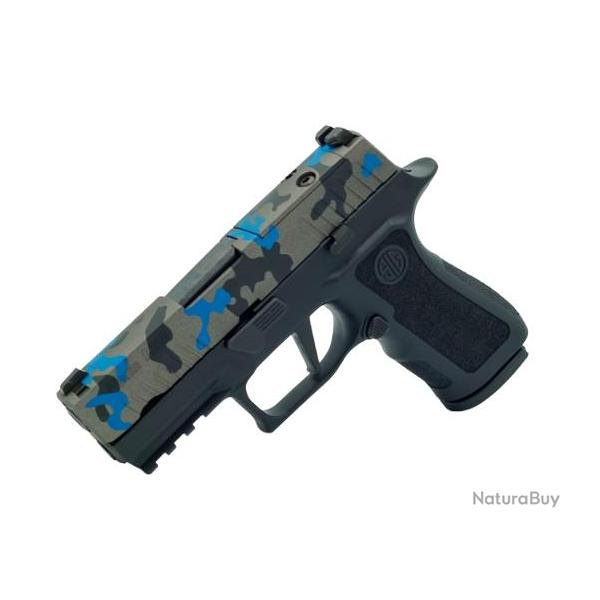 PISTOLET SIG SAUER P320 X COMPACT MIDNIGHT BLUE - 9 MM