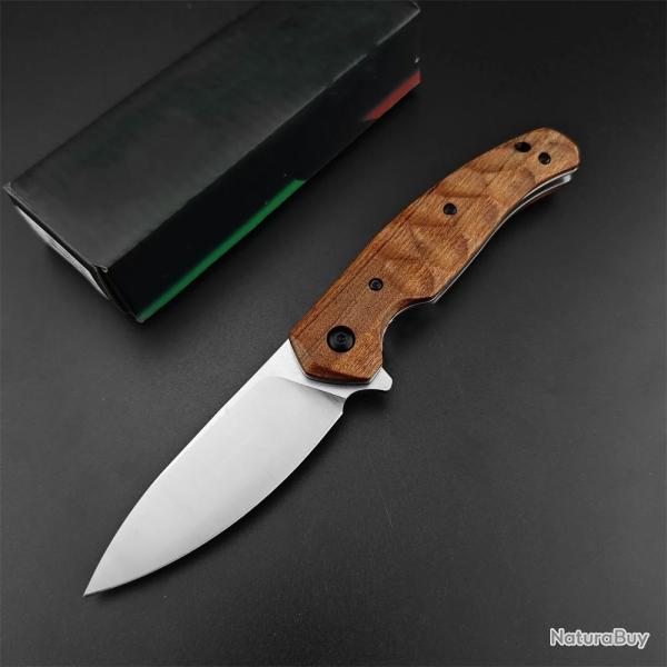 Mini couteau de poche noir ZW FX-308 -* LIVRAISON GRATUITE