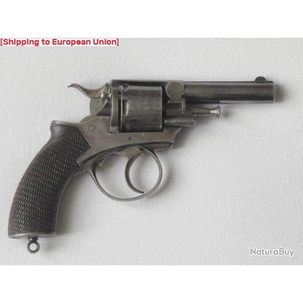 [rare] Revolver anglais Richard BURNAND Newcastle / calibres 320 Bulldog ~ 32 Short Colt ~ 32 Webley