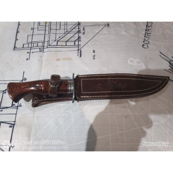 Couteau Type Bowie Muela Cherokee