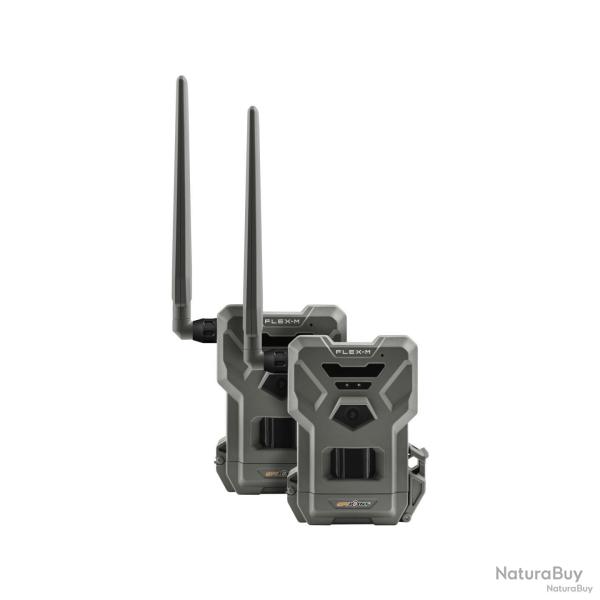 Pack 2 cam�ras cellulaires Spypoint Flex-M 28 MP surveillance