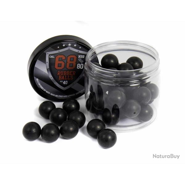 BILLE CAOUTCHOUC C68 X 40 / 3.98 G