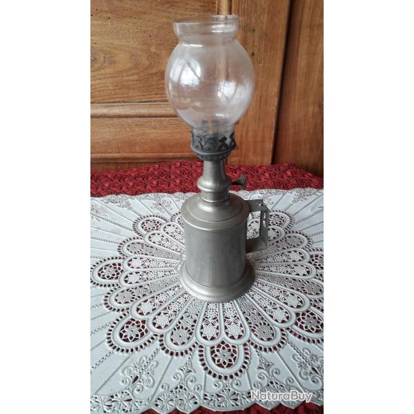 Rare LAMPE LA MEILLEURE INEXPLOSIBLE 1900 Collection Lanternes id.Pigeon D�coration Ancien
