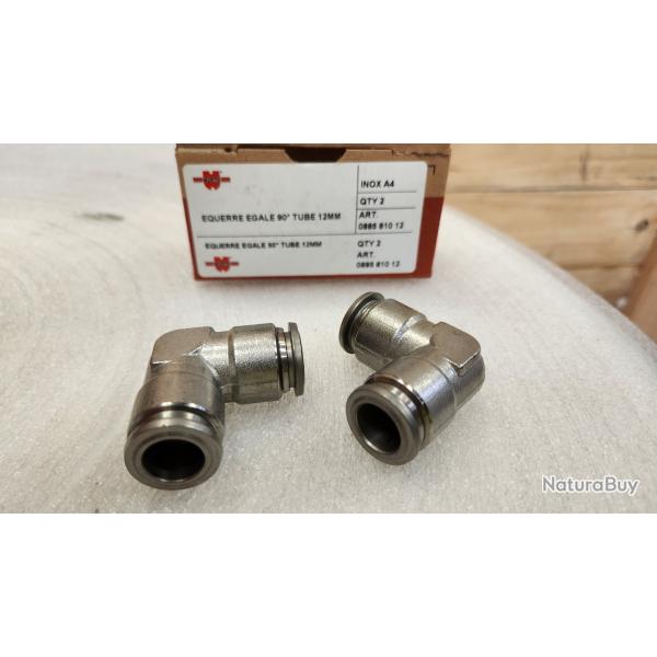 Lot de 2 querres gales 90 inox tube 12mm Marque WURTH ref. 088581012