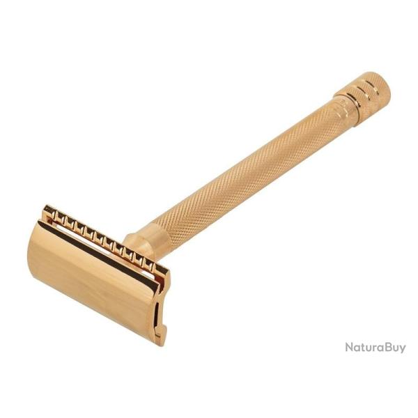 RASOIR DE SECURITE MERKUR UNISEX EXTRA LONG DORE P.FERME