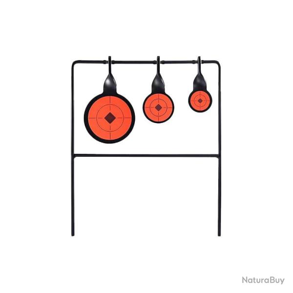 Cible m�tallique 3 gongs FOYOTO