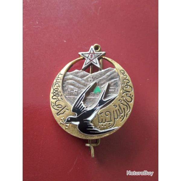 Insigne 1er regiment de tirailleur marocain
