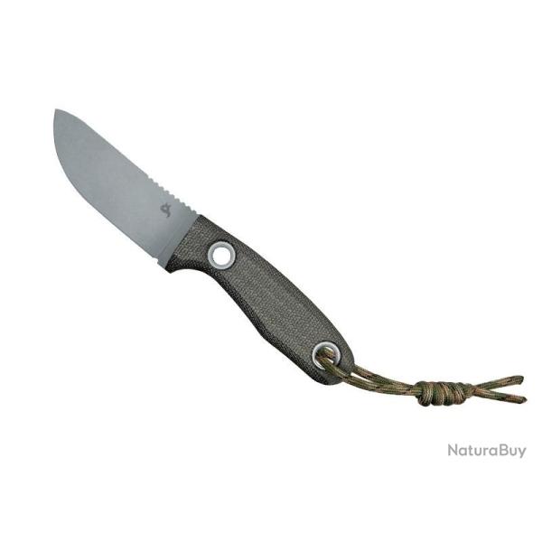 POIGNARD BLACK FOX VIATOR MICARTA GRIS