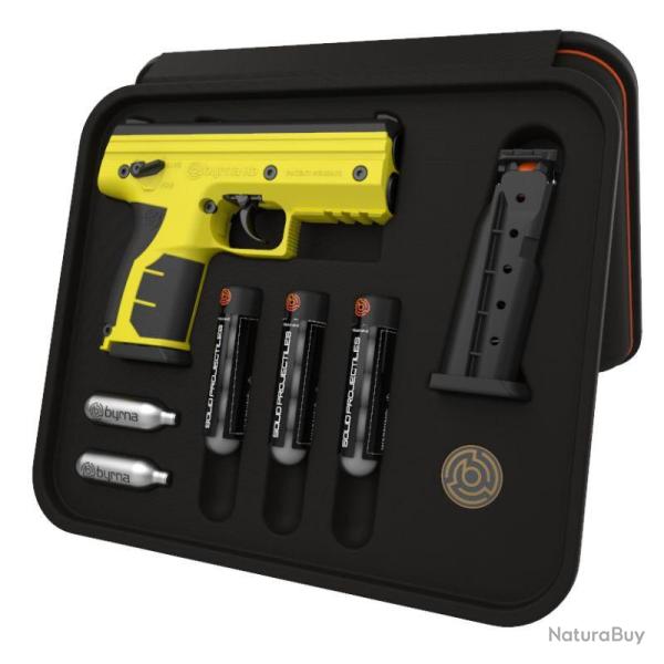 KIT PISTOLET DE DEFENSE BYRNA SD POIVRE Jaune