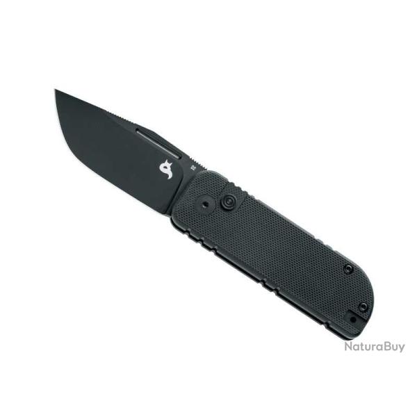 COUTEAU BLACK FOX NU-BOWIE G10 NOIR