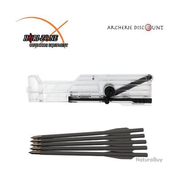 Chargeur 5 Fl�ches Pour Le Pistolet Arbal�te Hori-Zone Redback Xr