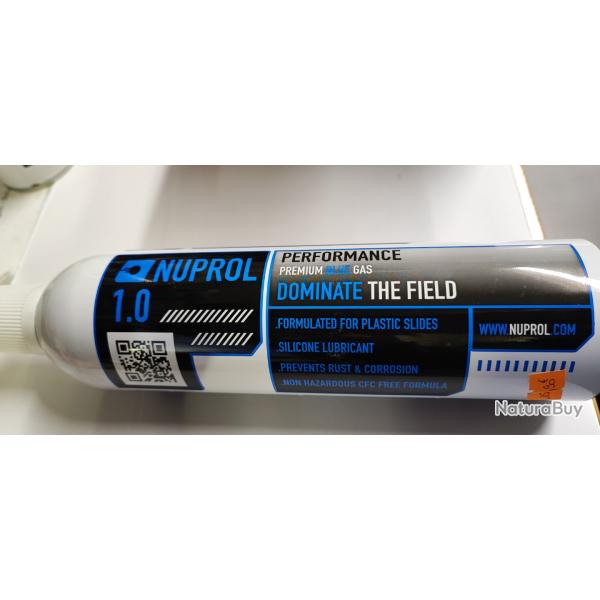 GAZ NUPROL 1.0 PRENIUM BLEU - 300GR - NEUF