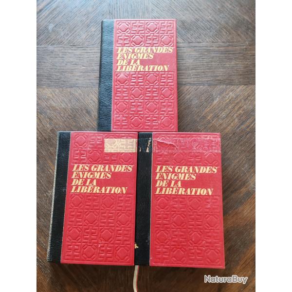 LIVRES   "LES GRANDES �NIGMES DE LA LIB�RATION "
