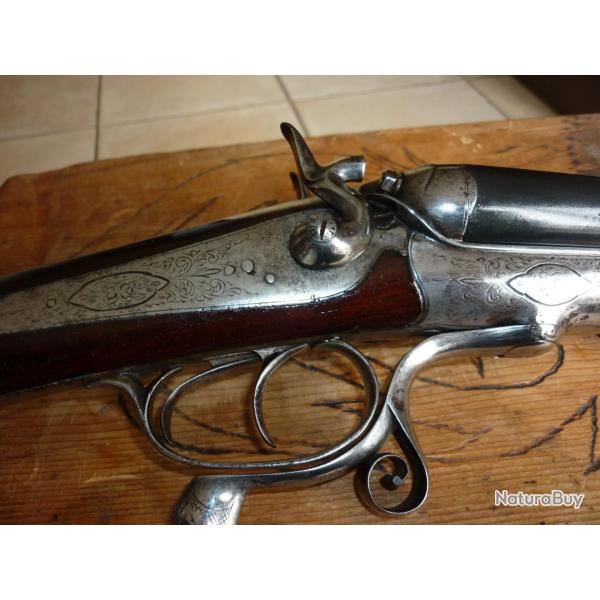 Fusil � clef sous pontet.