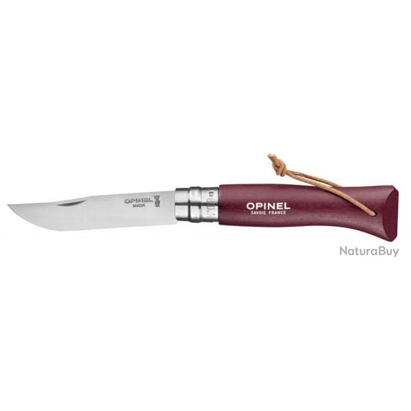 Opinel N�08 Baroudeur Grenat