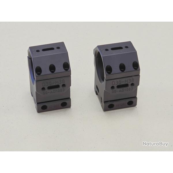 Montage fixe Audere Adversus D30-H38 Gen 2 - 30 mm / 23 mm