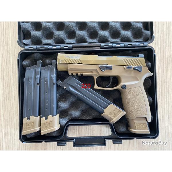 Sig Sauer M17 PROFORCE FDE VFC Gaz TAN