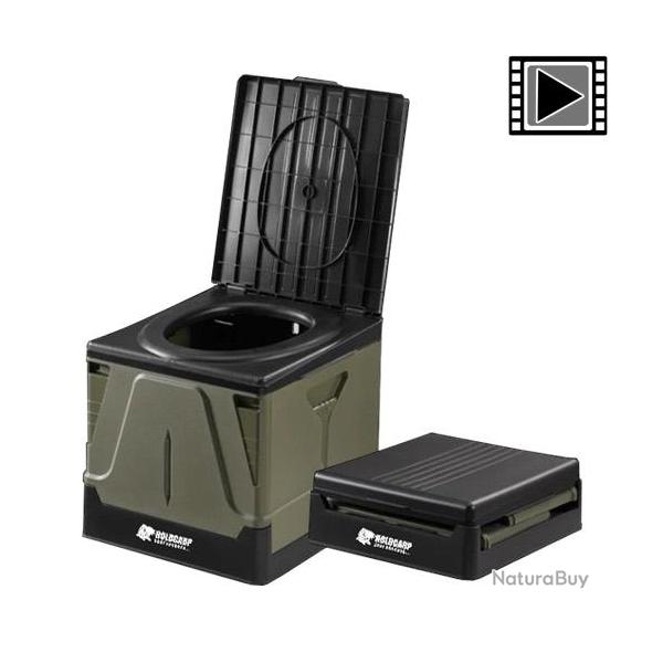 Toilettes Holdcarp XL avec 20 sacs + 5 poudres durcissantes