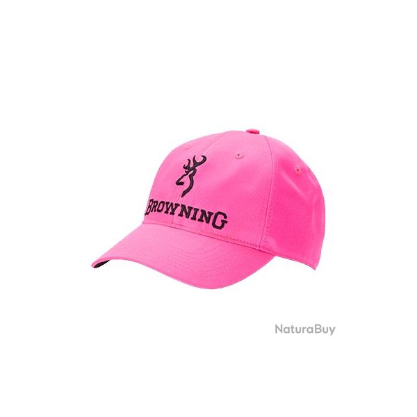Casquette BROWNING CAP PINK BLAZE