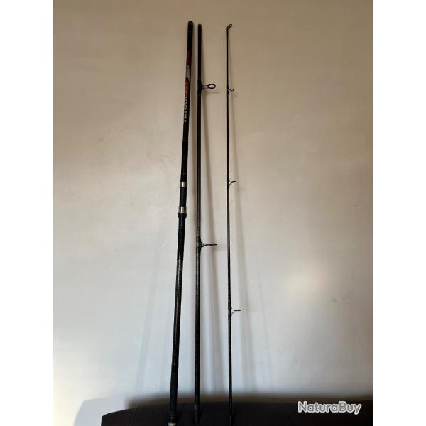 1 canne surf casting 4 ,50 m carbone Mitchell turbocast p�che mer occasion collection
