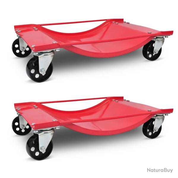 Lot de 2 chariot de visite 500kg alsavelo