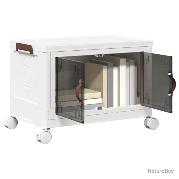 Bo�te de rangement empilable avec roues 28 L 48,5x29,5x33 cm