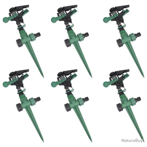Arroseurs � impulsion de jardin 6 pcs