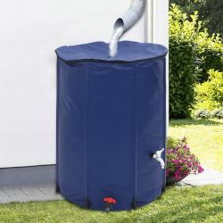 R&eacute;servoir d'eau avec robinet pliable 750 L PVC