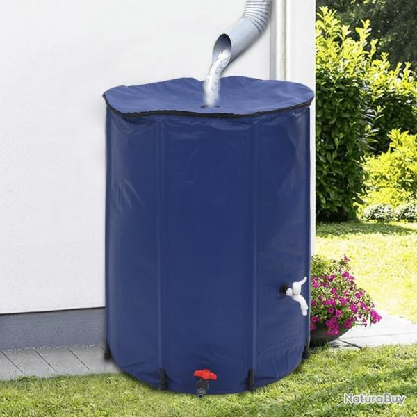 R�servoir d'eau avec robinet pliable 750 L PVC