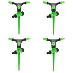 Arroseurs rotatifs 4 pcs vert et noir 16x13,5x25,5 cm ABS et PP alsavelo