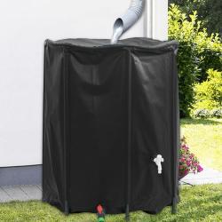 R&eacute;servoir d'eau avec robinet pliable 1250 L PVC