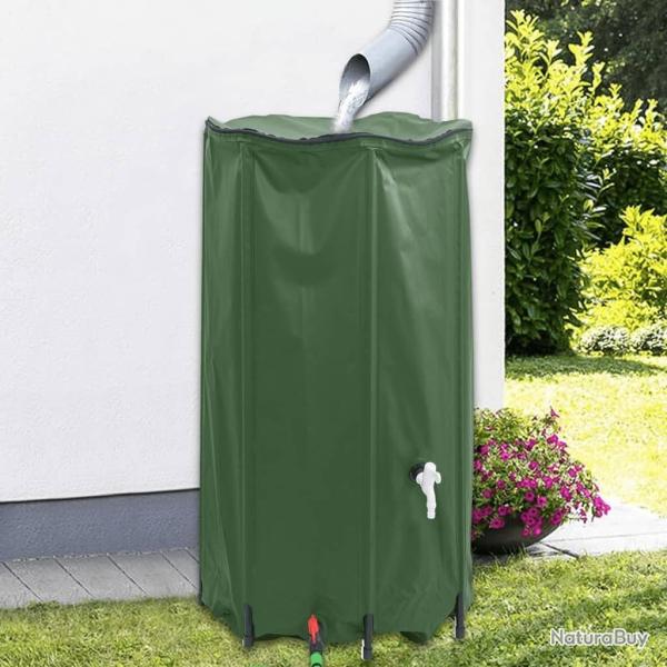 R�servoir d'eau avec robinet pliable 380 L PVC