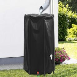 R&eacute;servoir d'eau avec robinet pliable 250 L PVC