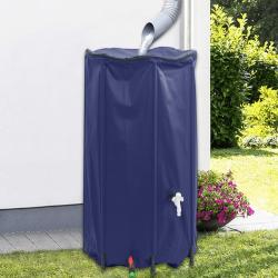 R&eacute;servoir d'eau avec robinet pliable 380 L PVC