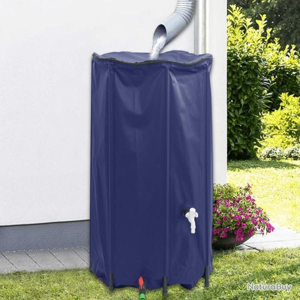 R�servoir d'eau avec robinet pliable 380 L PVC