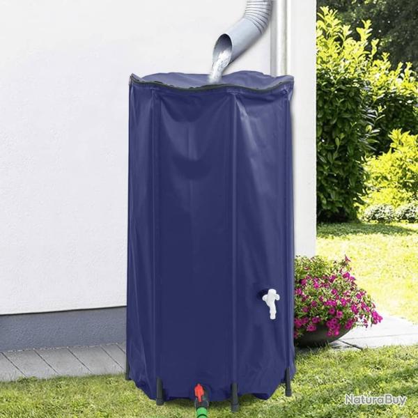 R�servoir d'eau avec robinet pliable 250 L PVC
