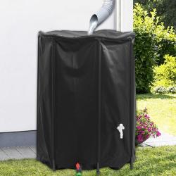 R&eacute;servoir d'eau avec robinet pliable 1350 L PVC