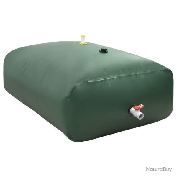 R�servoir d'eau avec robinet pliable 2100 L PVC