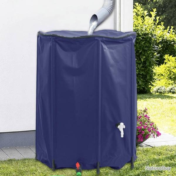 R�servoir d'eau avec robinet pliable 1350 L PVC