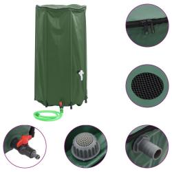 R&eacute;servoir d'eau avec robinet pliable 100 L PVC