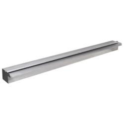 Lame d'eau rectangulaire &agrave; LED 90 cm en acier inoxydable pour piscine