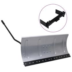 Pare-neige pour tondeuse &agrave; gazon avec adaptateur 100 cm