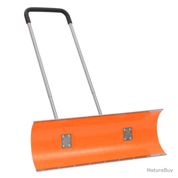 Pelle  neige avec poigne extensible orange 96cm lame en acier alsavelo
