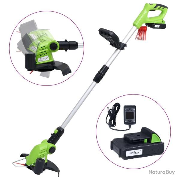 Coupe-herbe sans fil avec bloc-piles 20V 1500 mAh Li-ion alsavelo