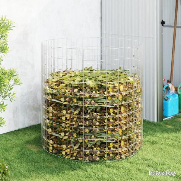 Composteur de jardin �100x100 cm Acier galvanis�